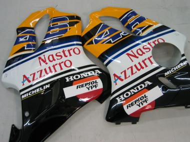 Carenado Moto Honda CBR600 F4i 2004-2007 - Amarillo Azul Blanco Negro Nastro Azzurro