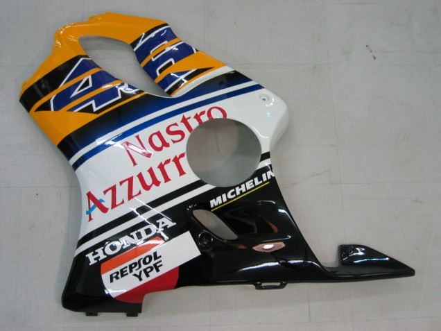 Carenado Moto Honda CBR600 F4i 2004-2007 - Amarillo Azul Blanco Negro Nastro Azzurro
