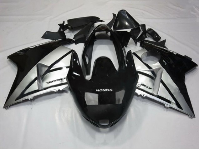 Carenado Moto Honda CBR1100XX Blackbird 1996-2007 - Plata Negro Brillante