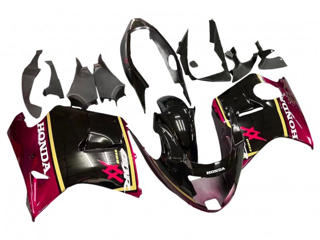 Carenado Moto Honda CBR1100XX Blackbird 1996-2007 - Negro Brillante Rojo Amarillo