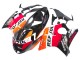 Carenado Moto ABS Honda CBR1100XX Blackbird 1996-2007 - Naranja Blanco Rojo Negro Brillante Repsol