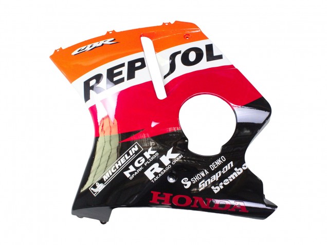 Carenado Moto ABS Honda CBR1100XX Blackbird 1996-2007 - Naranja Blanco Rojo Negro Brillante Repsol