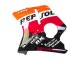 Carenado Moto ABS Honda CBR1100XX Blackbird 1996-2007 - Naranja Blanco Rojo Negro Brillante Repsol