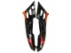 Carenado Moto Honda CBR600 F3 1995-1996 - Naranja Negro Brillante