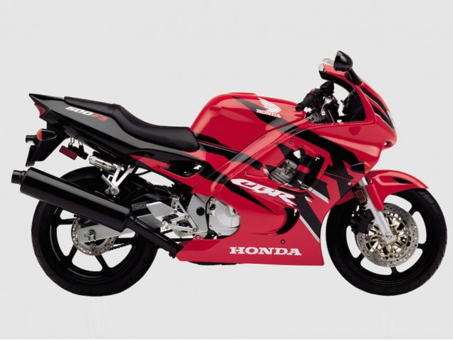 Carenado Moto Honda CBR600 F3 1995-1996 - Rojo Negro Brillante