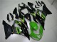 Carenado Moto Kawasaki ZX6R 2013-2018 - Verde Amarillo Negro Brillante Negro Mate