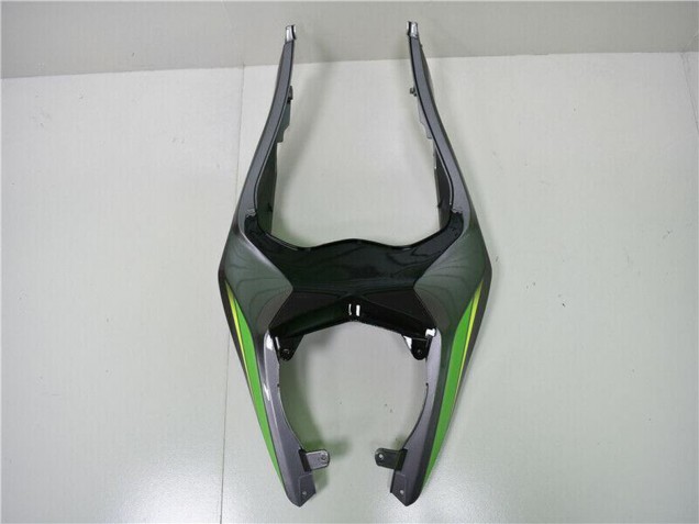Carenado Moto Kawasaki ZX6R 2013-2018 - Verde Amarillo Negro Brillante Negro Mate