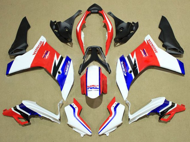 Carenado Moto Honda CBR600F 2011-2013 - Blanco Rojo Azul