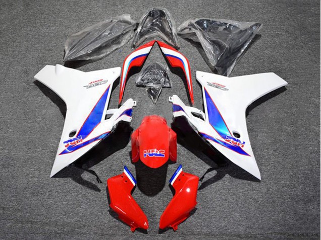 Carenados Moto Honda CBR600F 2011-2013 - Blanco Rojo Azul HRC