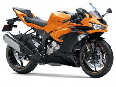 Carenado Moto Kawasaki ZX6R 2019-2022 - Naranja Negro
