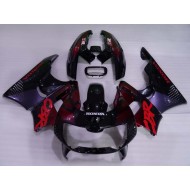 Carenado Moto Honda CBR900RR 893 1994-1995 - Azul Oscuro Rojo Granate Negro Brillante