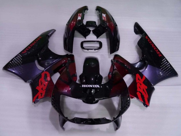 Carenado Moto Honda CBR900RR 893 1994-1995 - Azul Oscuro Rojo Granate Negro Brillante