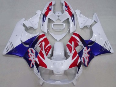 Carenado Moto Honda CBR900RR 893 1994-1995 - Blanco Rojo Azul