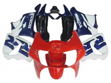 Carenado Moto Honda CBR900RR 919 1998-1999 - Blanco Rojo Azul