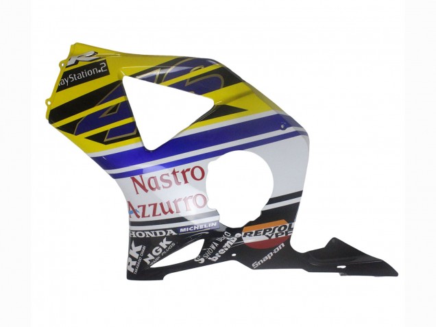 Carenado Moto Honda CBR900RR 954 2002-2003 - Azul Amarillo Negro Brillante Rojo Nastro Azzurro 46