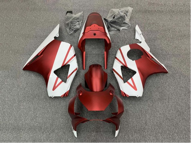 Carenado Moto Honda CBR900RR 954 2002-2003 - Blanco Rojo