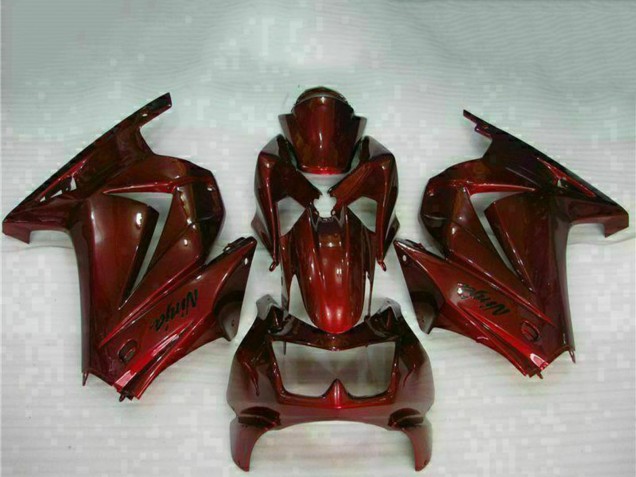 Carenado Moto Kawasaki EX250 2008-2012 - Rojo Granate
