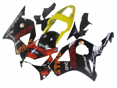 Carenado Moto Honda CBR900RR 954 2002-2003 - Amarillo Rojo Negro Brillante Repsol Rossi