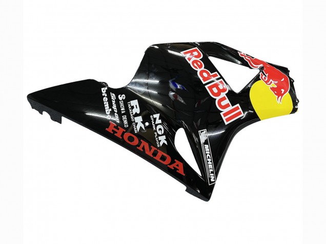 Carenado Moto Honda CBR900RR 954 2002-2003 - Negro Brillante Amarillo Rojo Bull Michelin