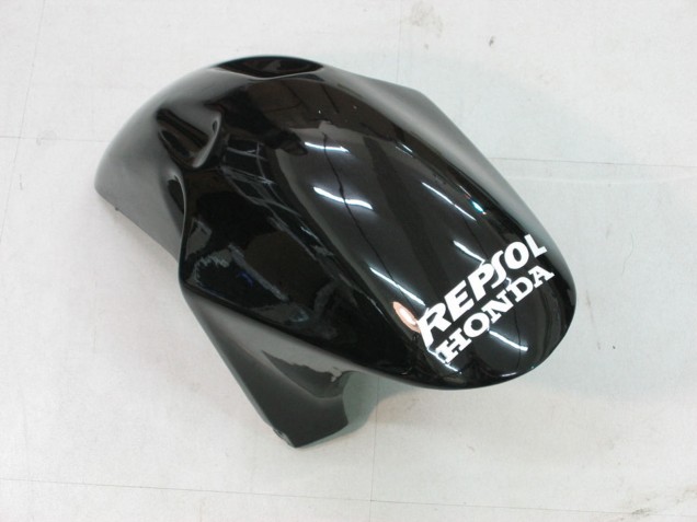 Carenado Moto Honda CBR900RR 954 2002-2003 - Plata Negro Brillante