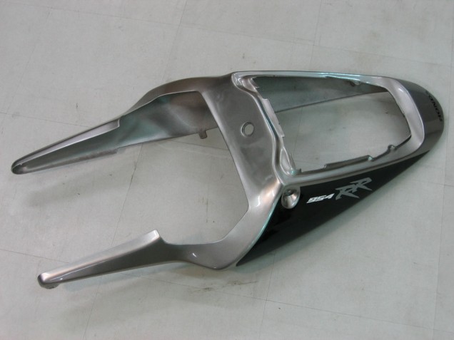 Carenado Moto Honda CBR900RR 954 2002-2003 - Plata Negro Brillante