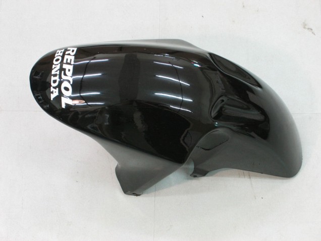 Carenado Moto Honda CBR900RR 954 2002-2003 - Plata Negro Brillante