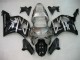 Carenado Moto Honda CBR900RR 954 2002-2003 - Plata Negro Brillante