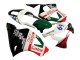 Carenado Moto Honda CBR900RR 954 2002-2003 - Blanco Rojo Verde Negro Brillante Castrol