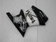 Carenado Moto Kawasaki EX250 2008-2012 - Negro Brillante Blanco West