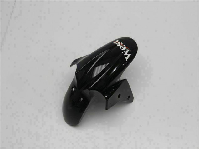 Carenado Moto Kawasaki EX250 2008-2012 - Negro Brillante Blanco West