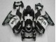 Carenado Moto Kawasaki EX250 2008-2012 - Negro Brillante Blanco West