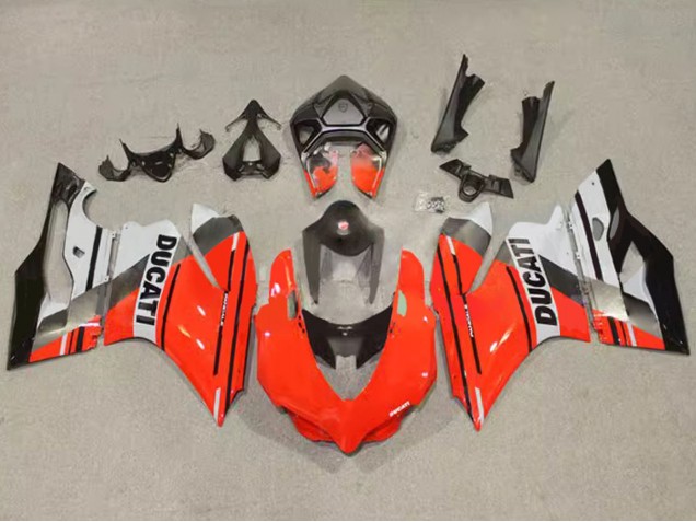 Carenado Moto Ducati Panigale 899/1199 2011-2014 - Rojo Gris Negro