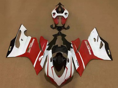 Carenado Moto Ducati Panigale 899 2011-2014 - Blanco Rojo Negro