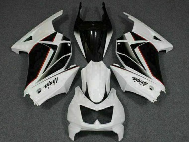 Carenado Moto Kawasaki EX250 2008-2012 - Blanco Negro Ninja