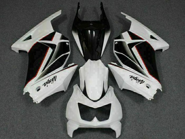 Carenado Moto Kawasaki EX250 2008-2012 - Blanco Negro Ninja