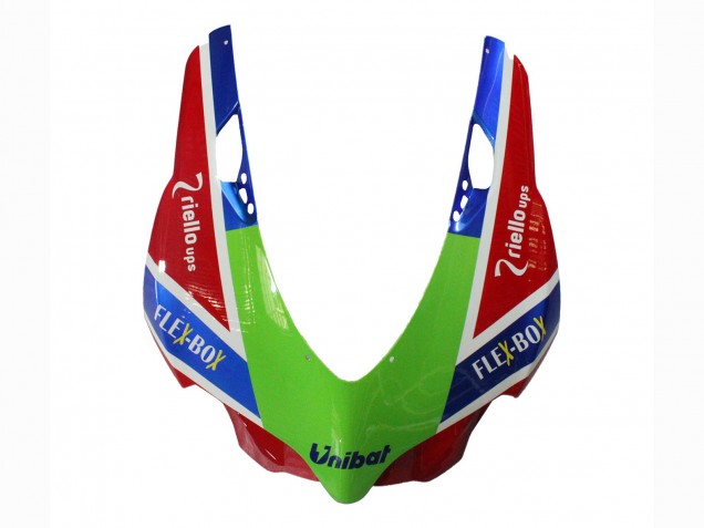 Carenado Moto Ducati Panigale 899/1199 2011-2014 - Blanco Rojo Verde Azul Negro Brillante Flex-Box