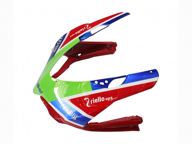 Carenado Moto Ducati Panigale 899/1199 2011-2014 - Blanco Rojo Verde Azul Negro Brillante Flex-Box