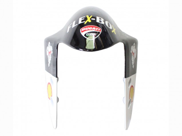 Carenado Moto Ducati Panigale 899/1199 2011-2014 - Blanco Rojo Verde Azul Negro Brillante Flex-Box