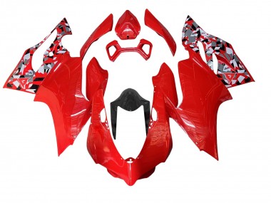 Carenados Moto Ducati Panigale 899/1199 2011-2014 - Rojo Gris Negro