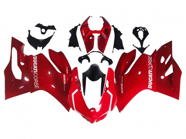 Carenados Moto Ducati 1199 2011-2014 - Rojo