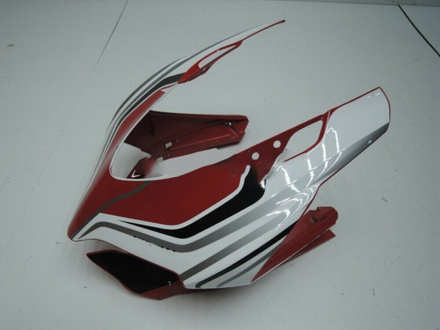 Carenados Moto Ducati Panigale 899 2011-2014 - Blanco Rojo Negro Brillante