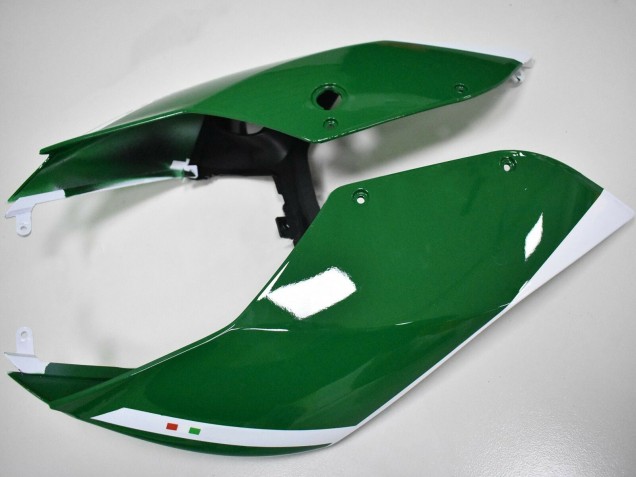Carenado Moto Ducati Panigale 899 2011-2014 - Blanco Rojo Verde Oscuro