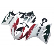 Carenado Moto Ducati Panigale 899 2011-2014 - Blanco Rojo Negro Brillante