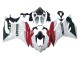 Carenado Moto Ducati Panigale 899 2011-2014 - Blanco Rojo Negro Brillante