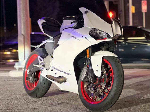 Carenado Moto Ducati 959/1299 2015-2020 - Blanco Púrpura