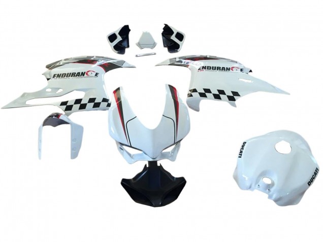 Carenado Moto Ducati 959/1299 2015-2020 - Blanco Rojo Negro