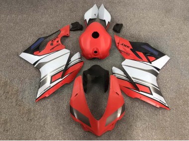 Carenado Moto Ducati 959 2015-2020 - Blanco Rojo Plata Negro