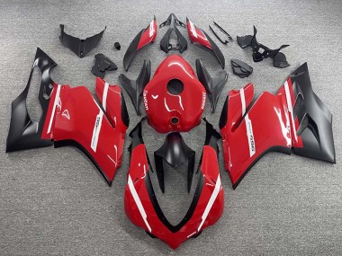 Carenado Moto Ducati 959 2015-2020 - Rojo Negro Mate