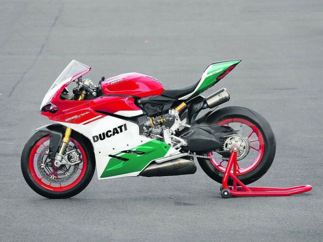 Carenado Moto Ducati 1299 2015-2020 - Blanco Rojo Verde Negro Mate