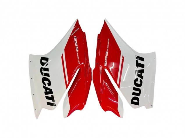 Carenado Moto Ducati 1299 2015-2020 - Blanco Rojo Verde Negro Mate